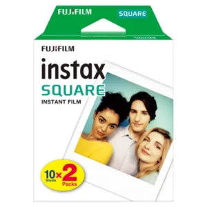01 Instax Square x 20 borde Blanco